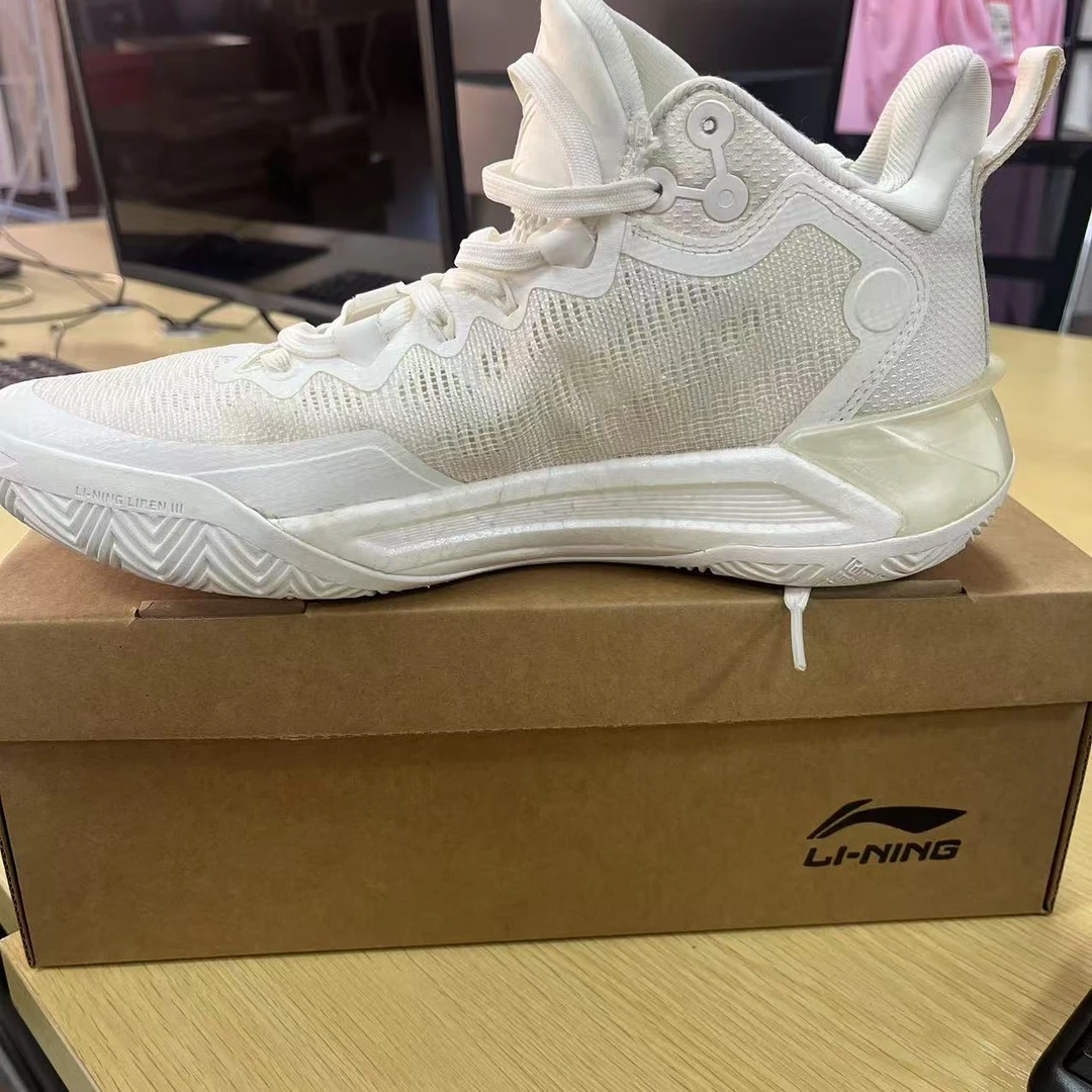 《B品以直播展示为准》李宁男子运动鞋-鞋面鞋底脏  ABAS089-1