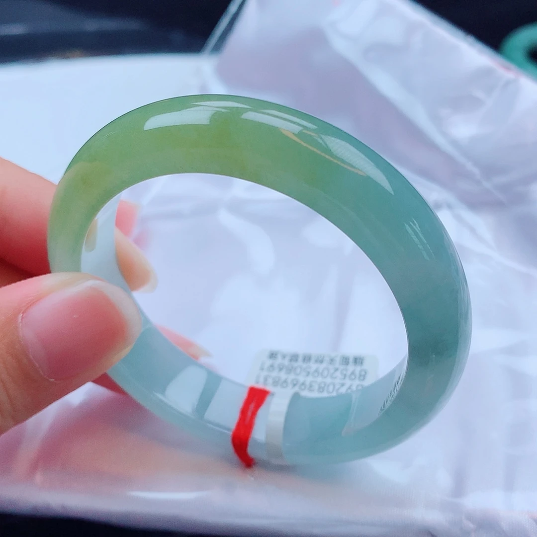 未镶嵌手镯翡翠天然缅甸翡翠A货手镯