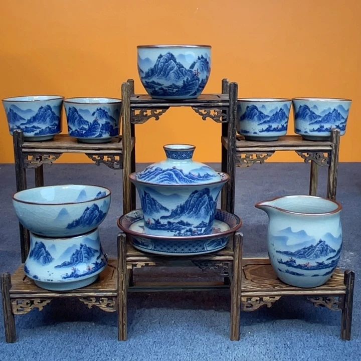 用***3景德镇陶瓷八件套➕四个客杯