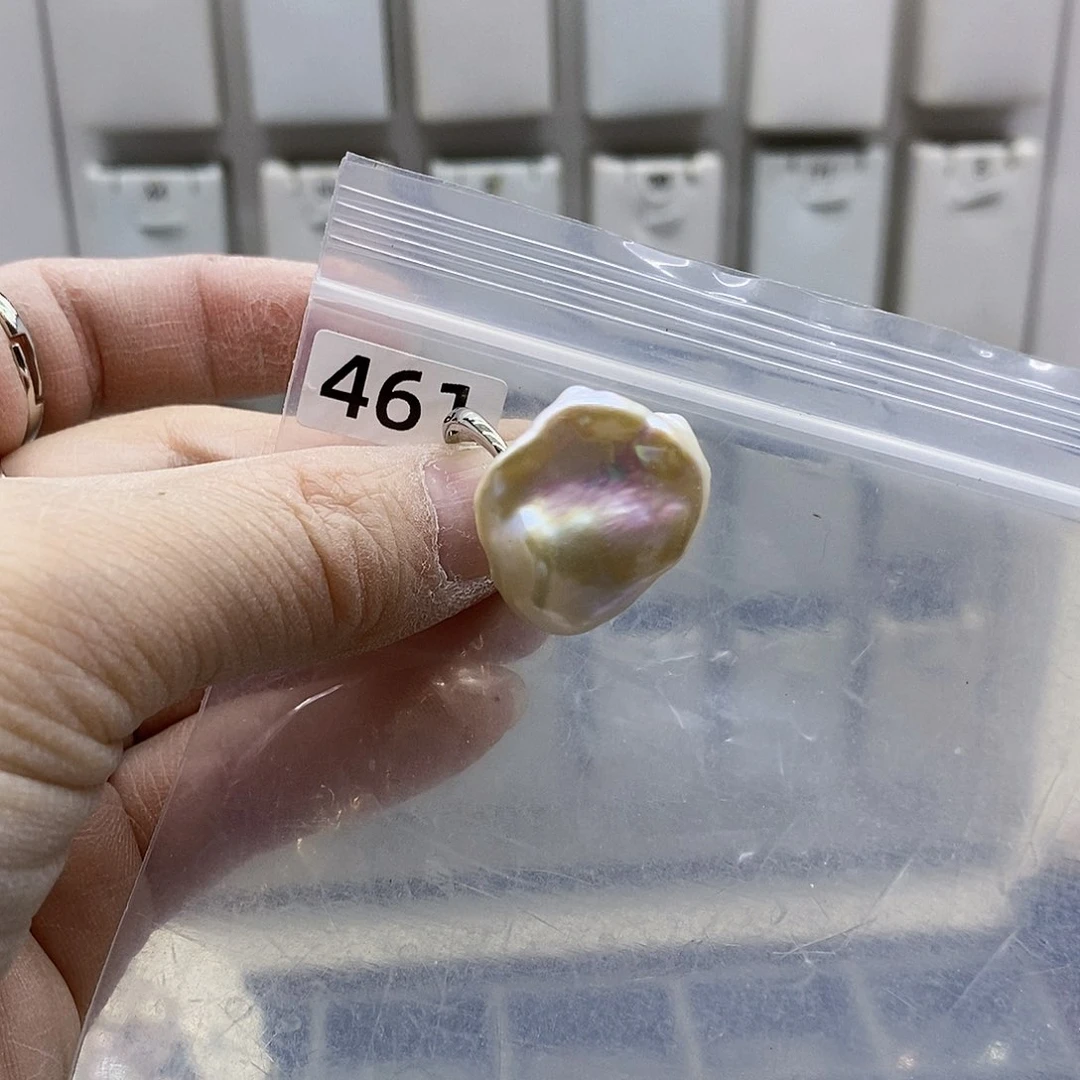 颈饰合金淡水珍珠