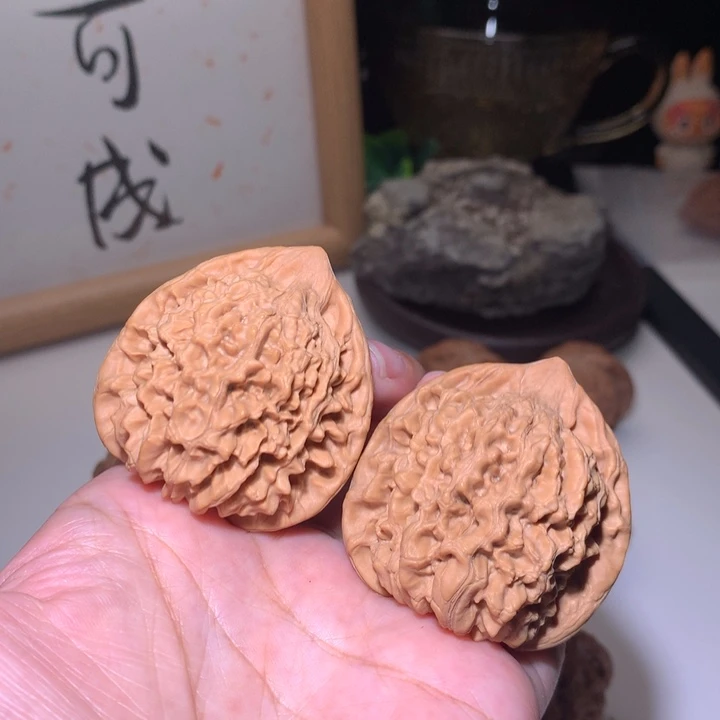 把件文玩核桃官帽