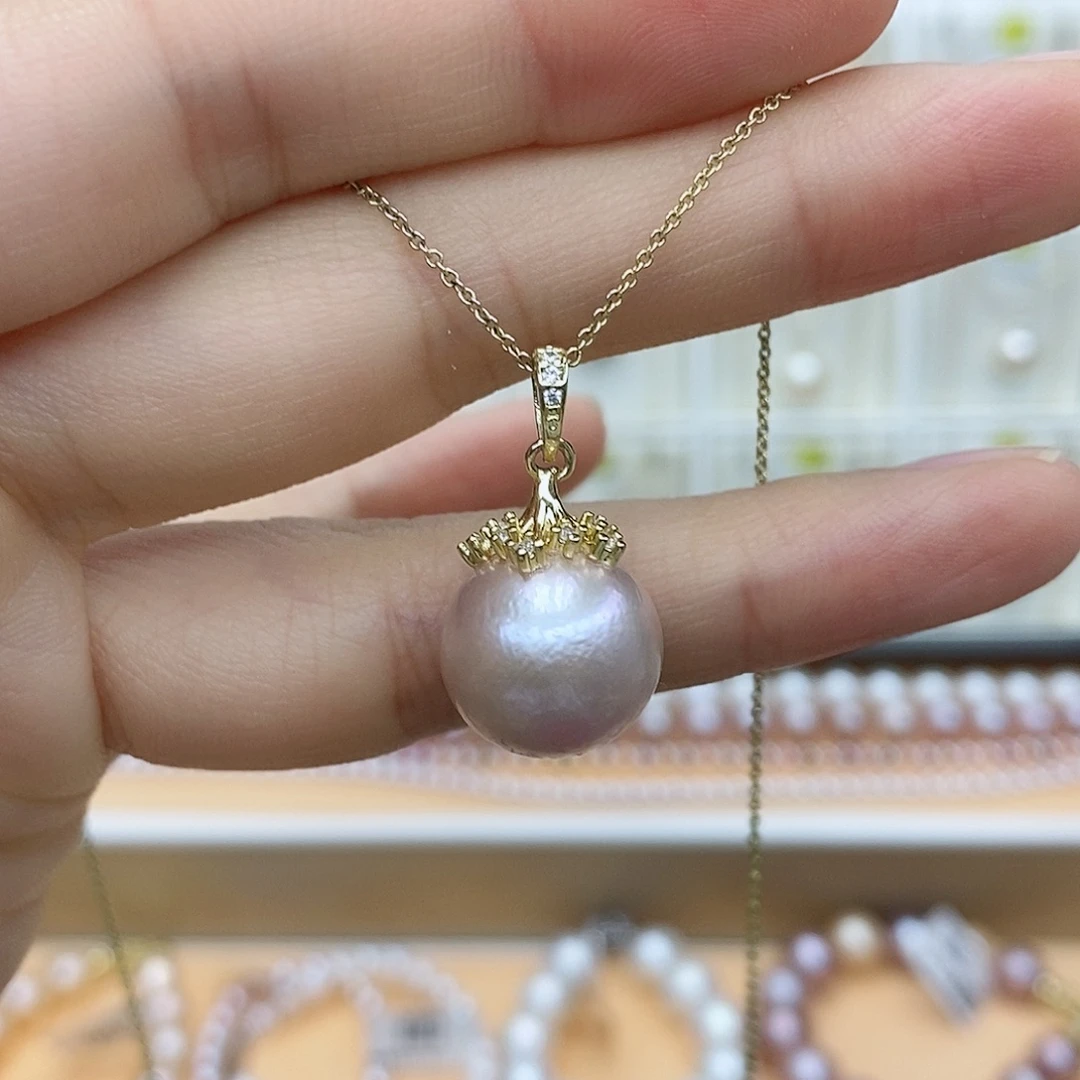 颈饰淡水珍珠合金