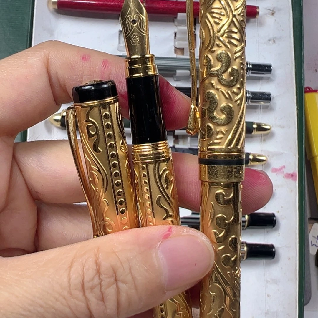 便携式184大小祥云图案浮雕两支