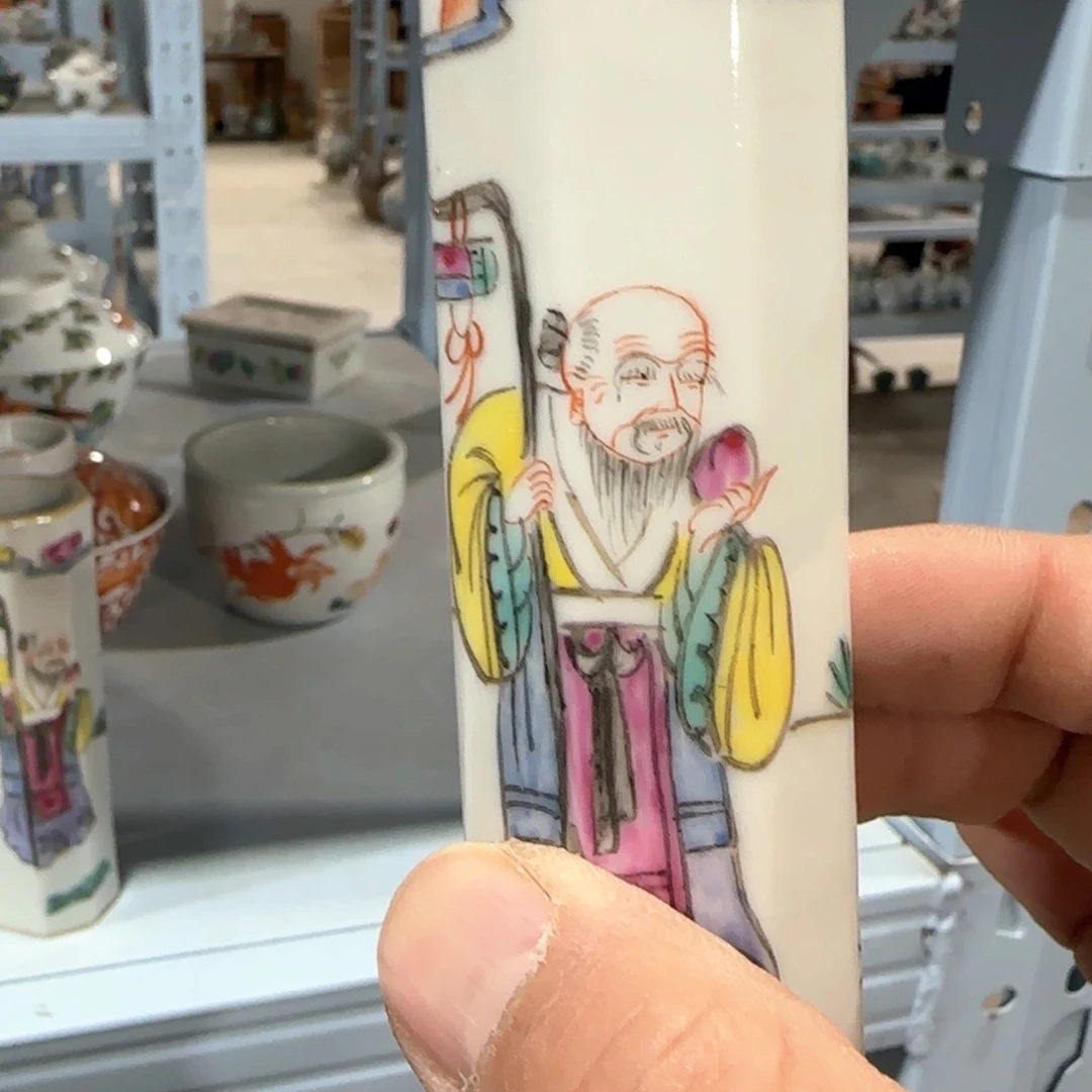 瓷片摆件手绘瓷器全部处理了吧