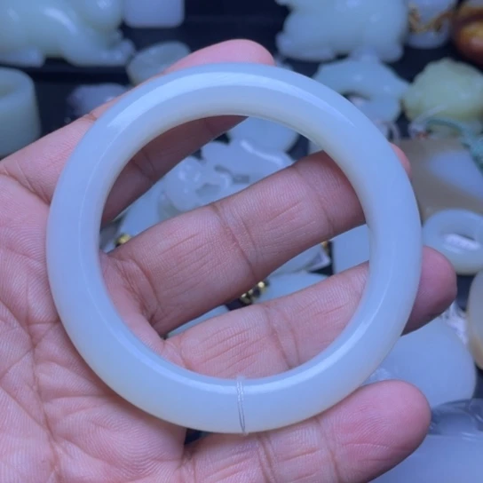 吊坠(不含链)未镶嵌和田玉麦**菜