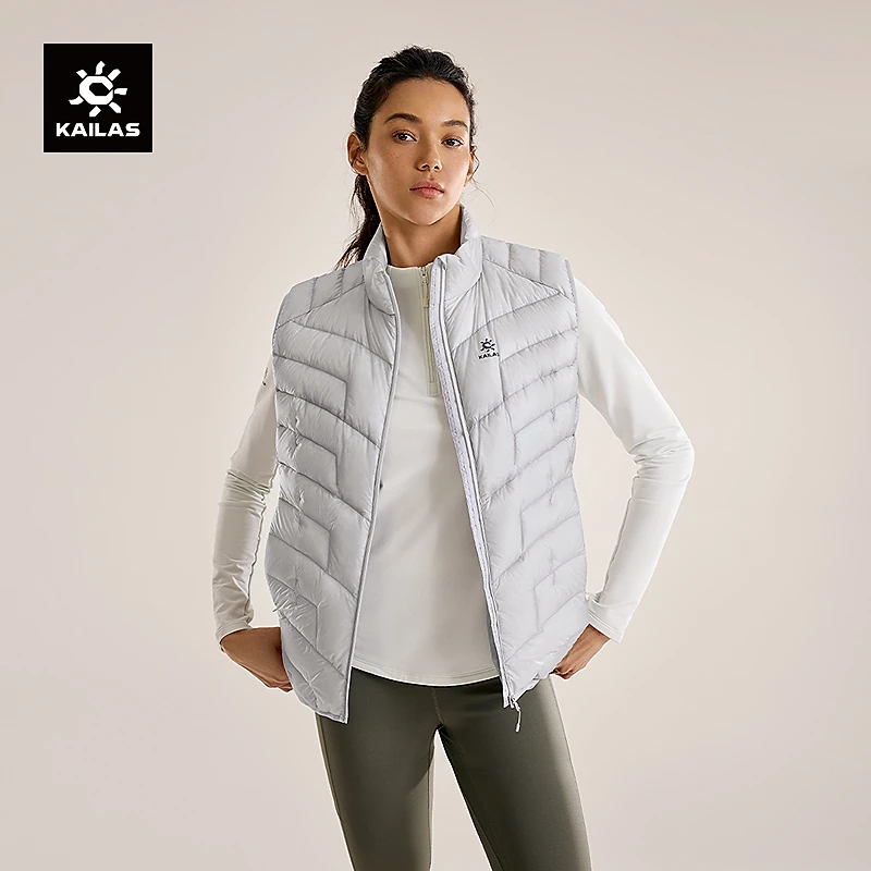 KAILAS凯乐石GT ZERO马甲900蓬拒水鹅绒保暖户外高海拔登山女款