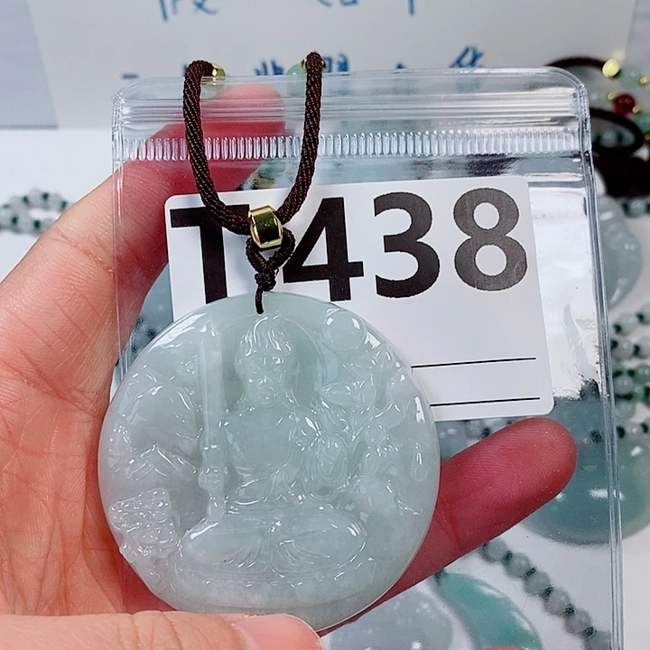 翡翠颈饰未镶嵌天然