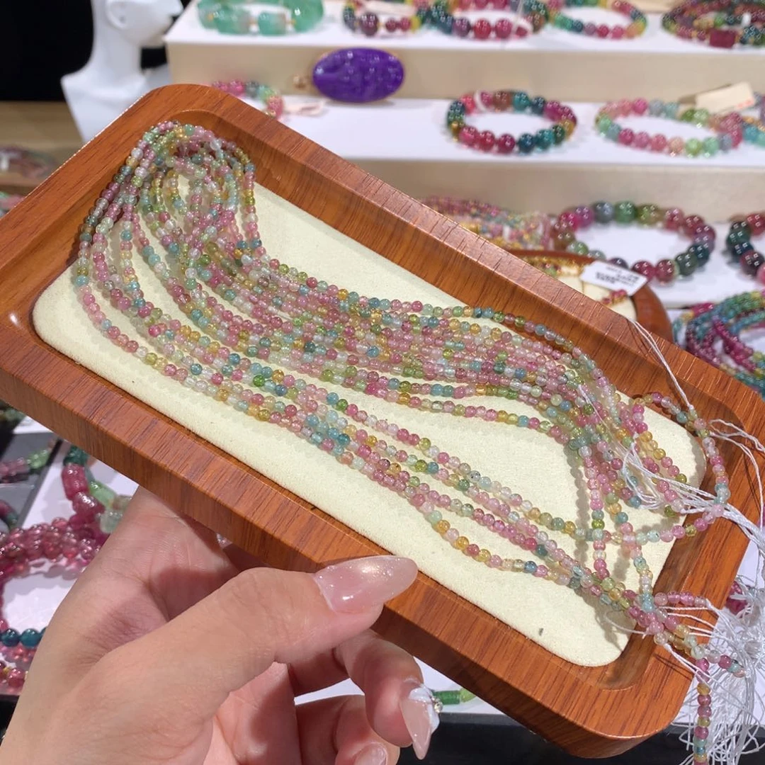 手串手链碧玺未镶嵌多样性发其一，加扣头延长链发货