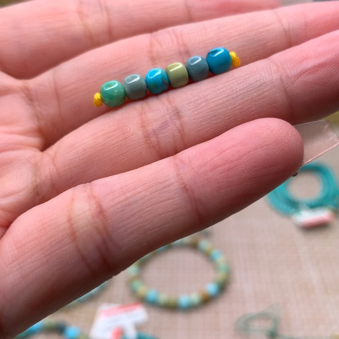 未镶嵌绿松石绿松石