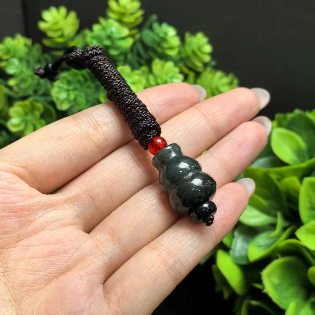 江德洋珠宝H4576和田玉葫芦吊坠-配绳