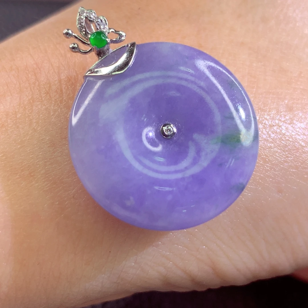 定制翡翠18K金镶嵌翡翠