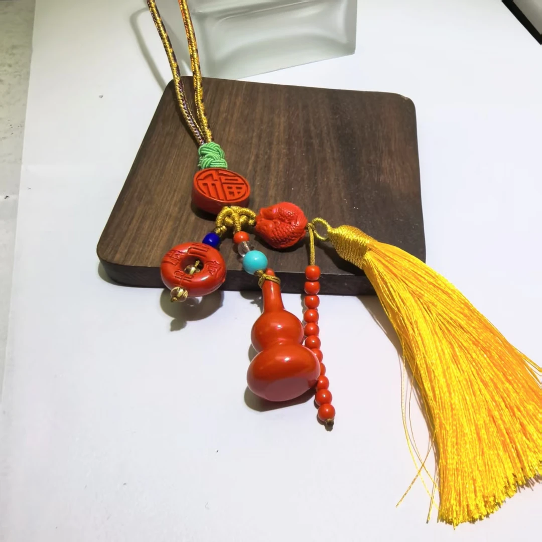 天然辰砂（老银工厂5号店）01 时尚精品福象葫芦挂件