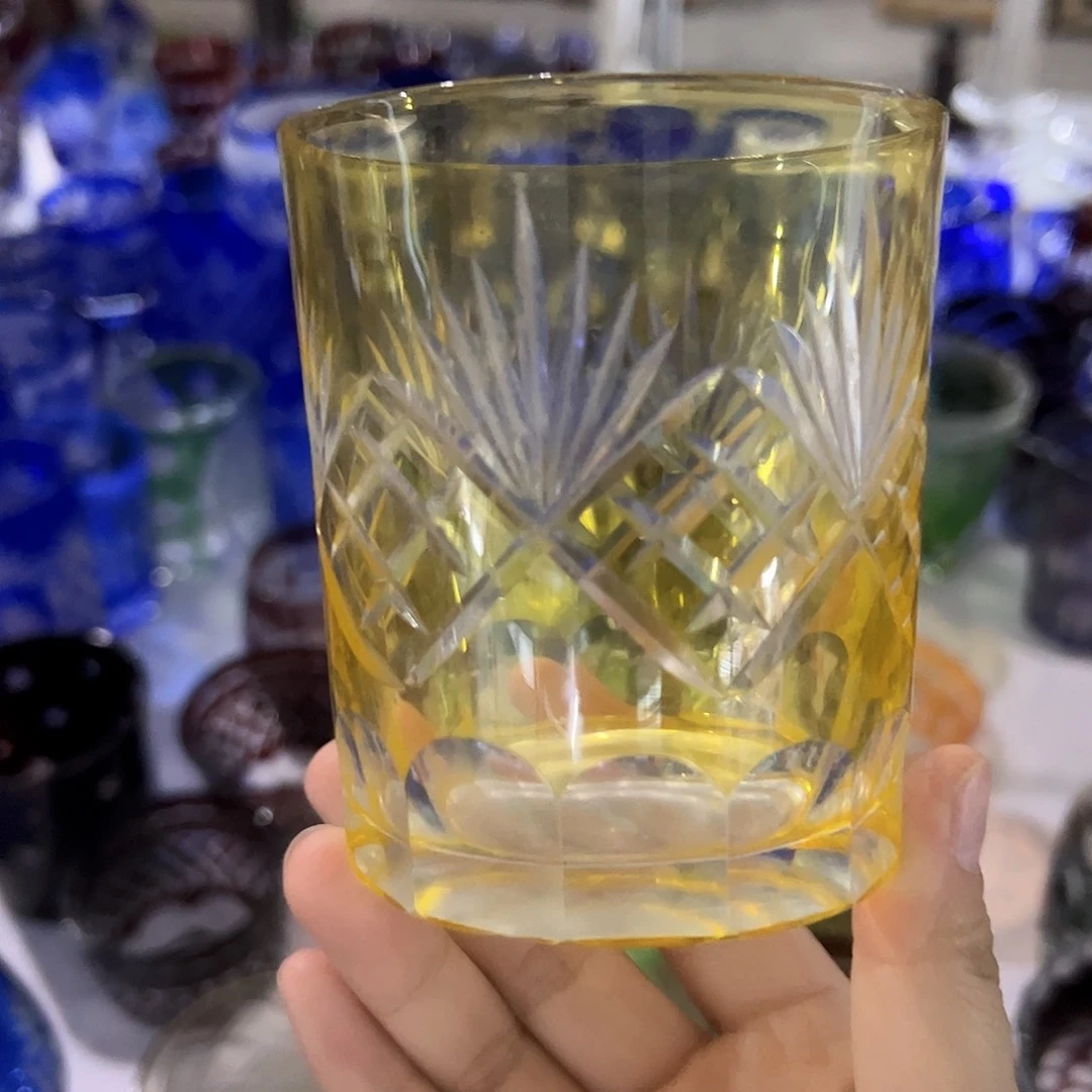 c***y水晶玻璃平底款微瑕一个