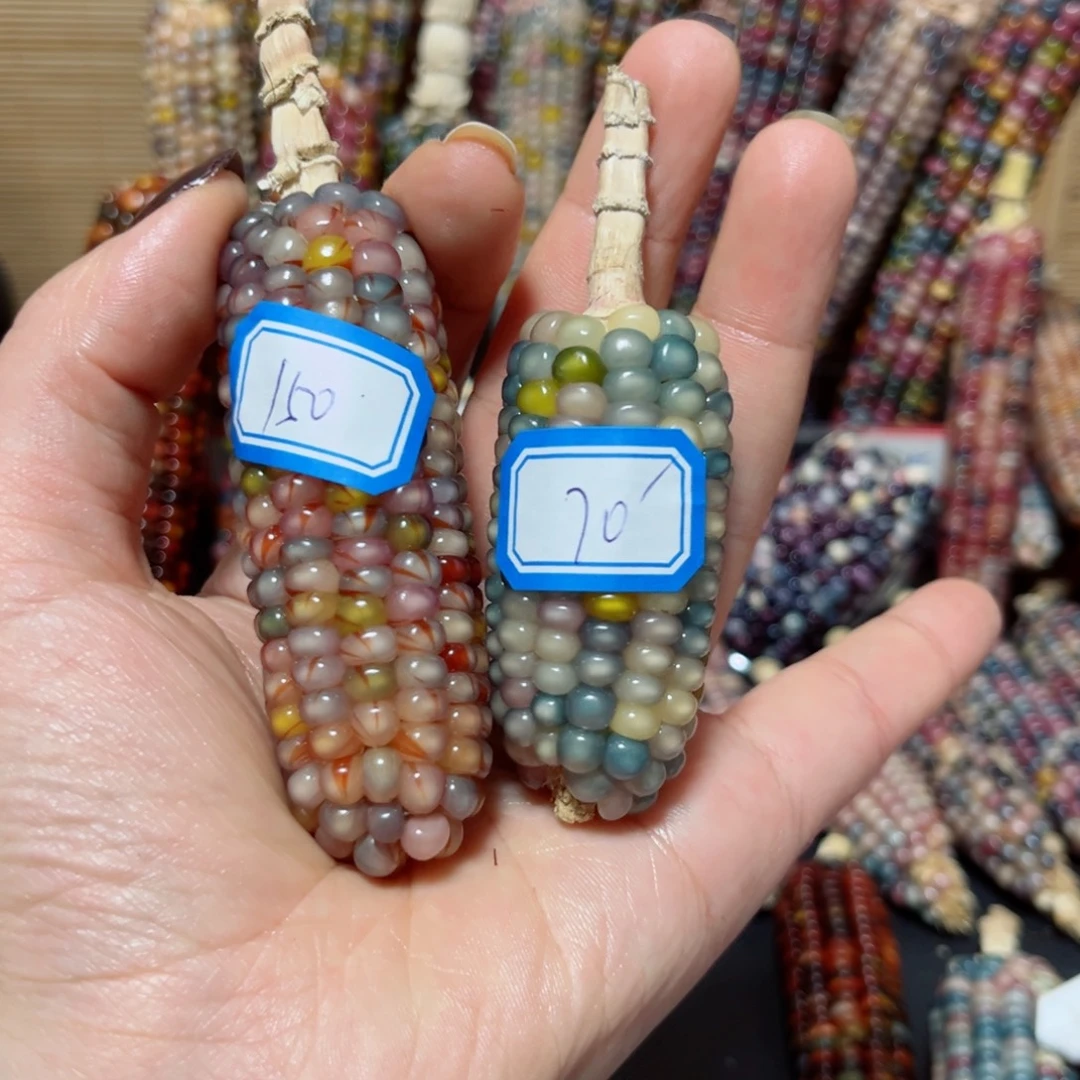 L***a直播间七彩文玩玉米链接