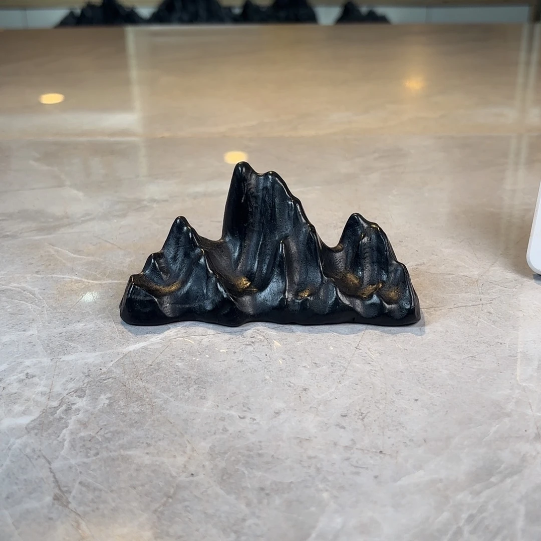 y***7陶灵璧石手工雕刻奇石摆件