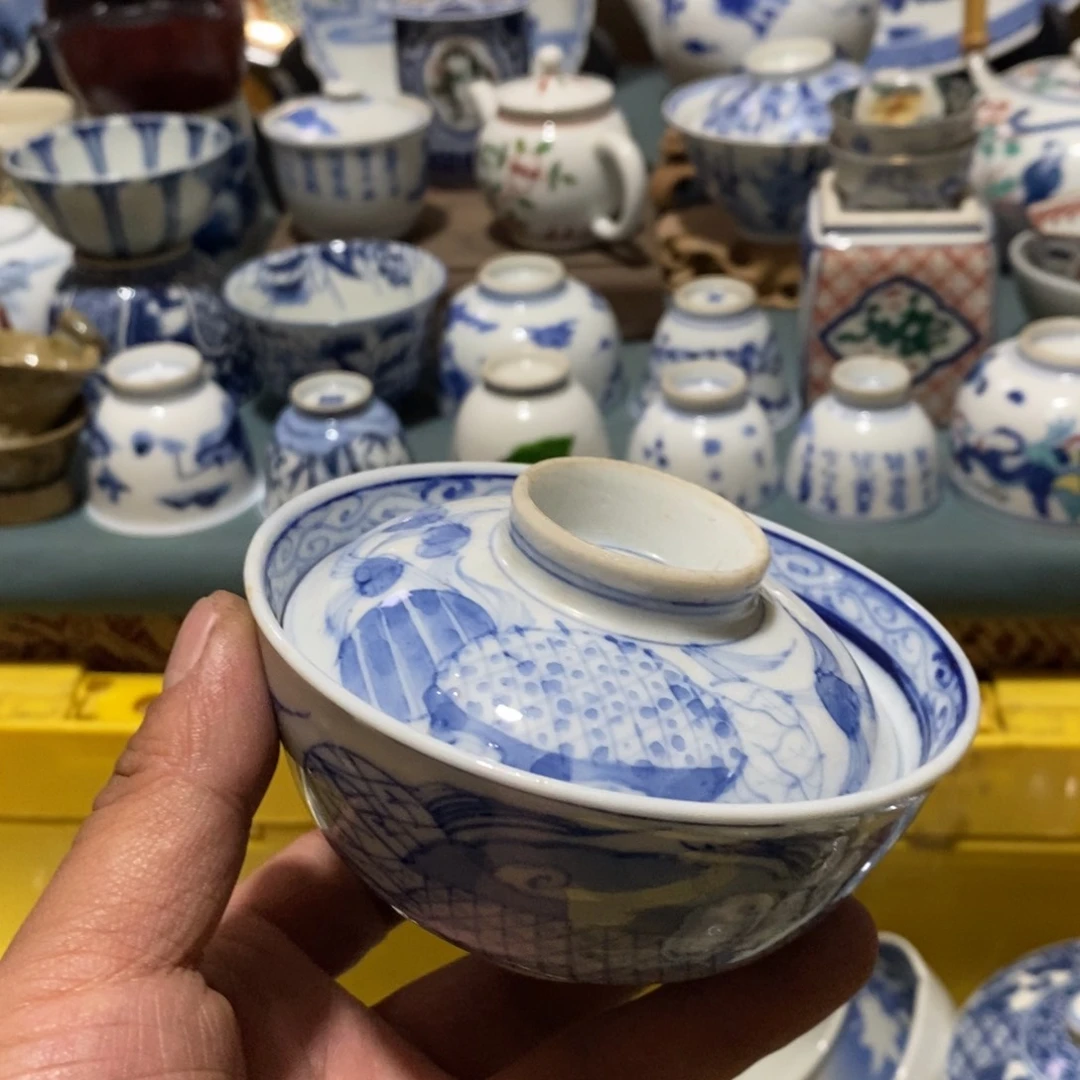 瓷片舶来瓷器满28包邮当日凑单