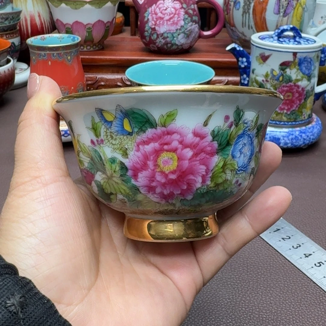 瓷片景德镇仿古手工制作精品展示