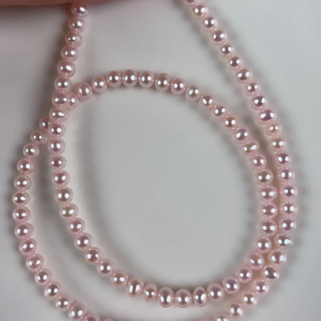 颈饰淡水珍珠银S925镶嵌