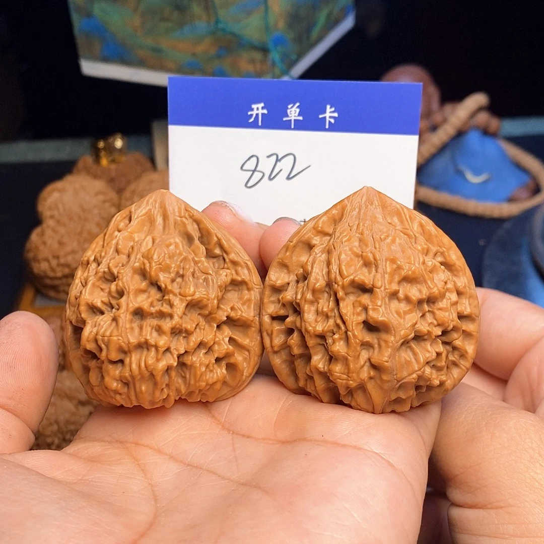 桃核吊坠官帽48无刀痕磕尖s