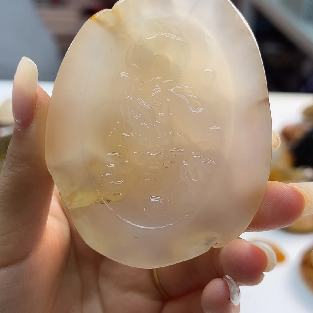 玛瑙/玉髓未镶嵌吊坠(不含链)
