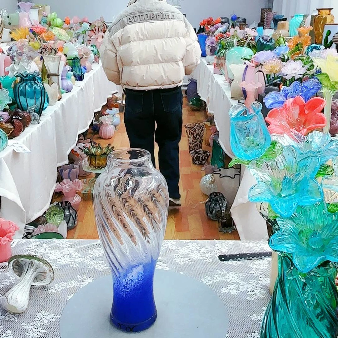 安妮家居琉璃花瓶摆件