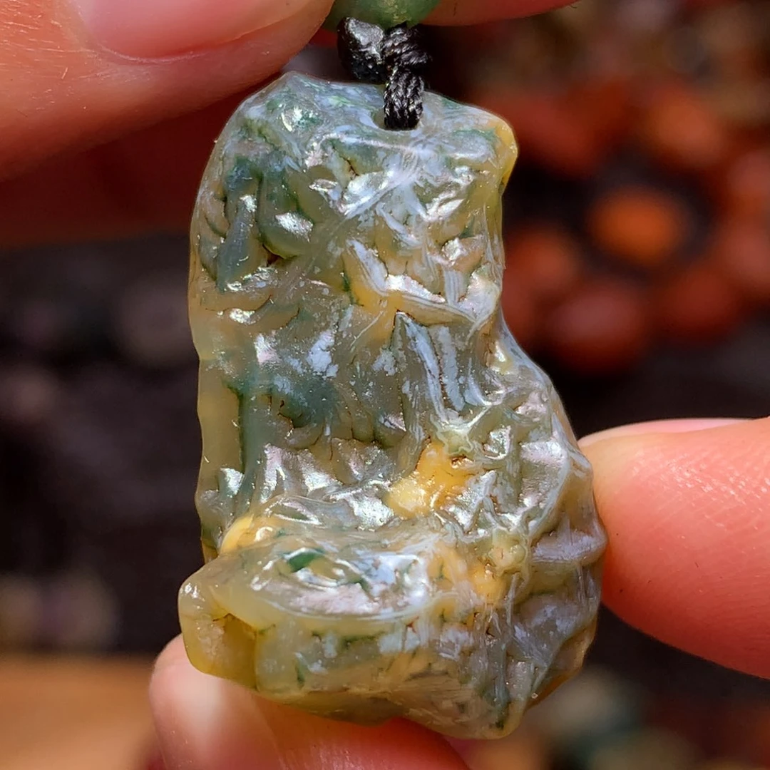 未镶嵌玛瑙/玉髓珠宝半成品