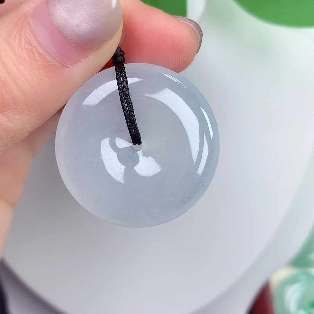 颈饰未镶嵌翡翠28.8-5.3mm