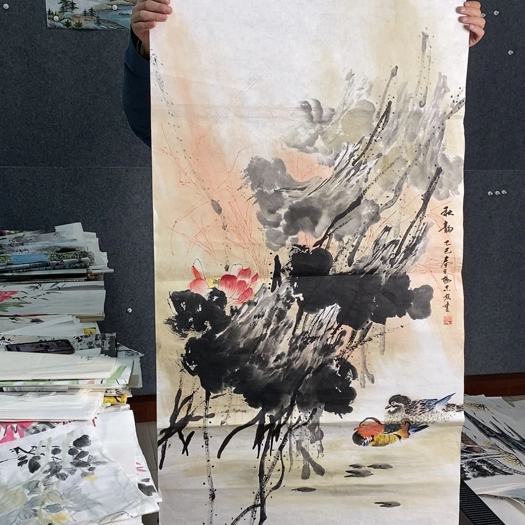 国画手写手绘国画作品236