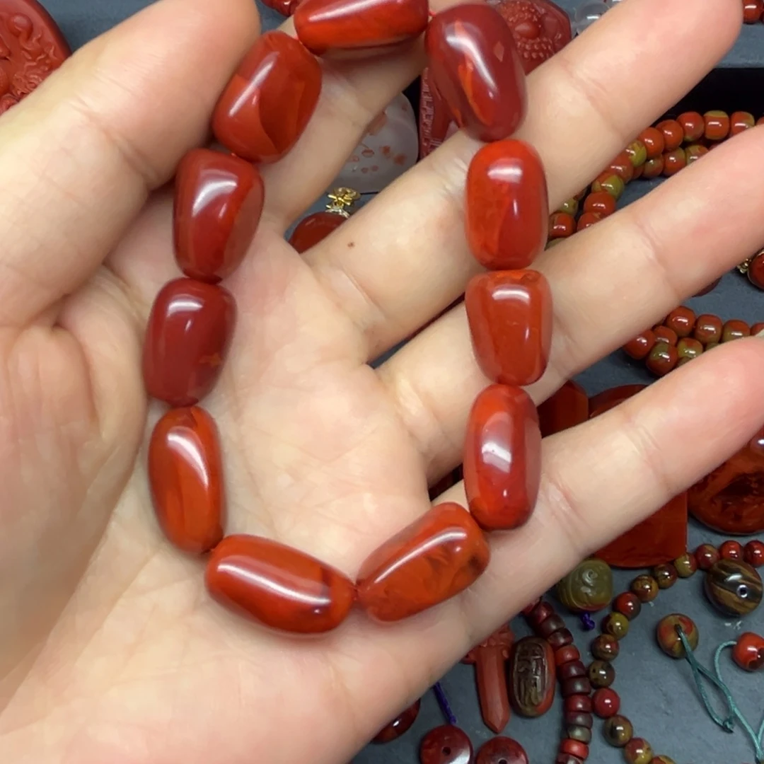 南红玛瑙未镶嵌配饰
