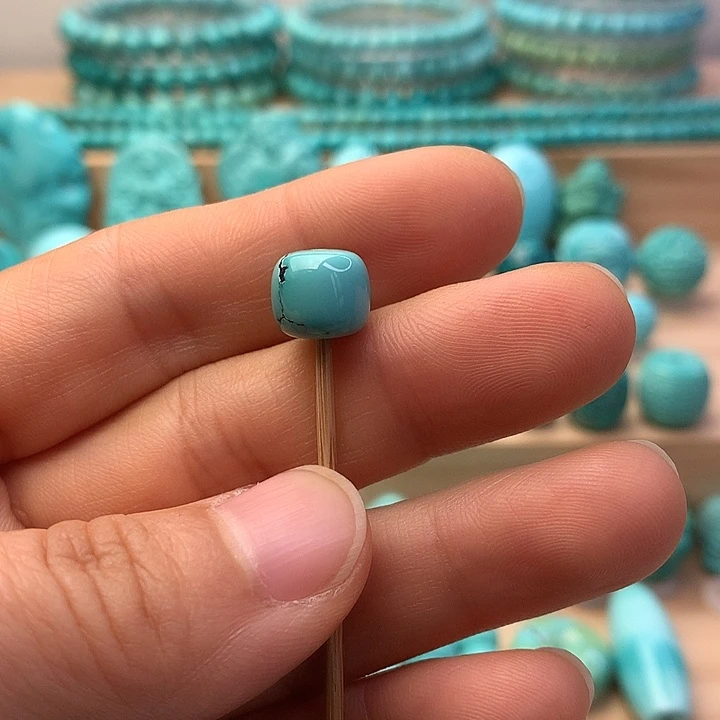 绿松石未镶嵌配珠绿松石老型配珠