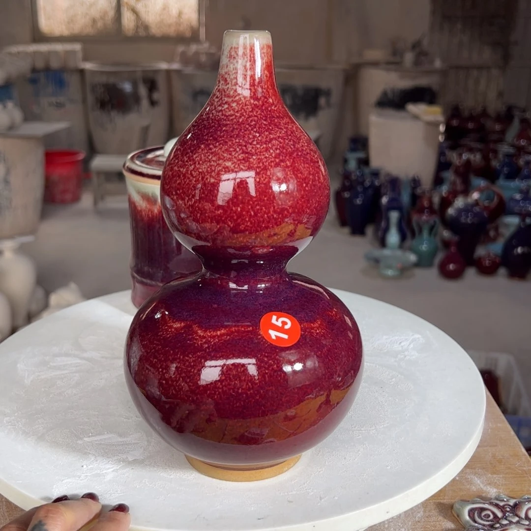 摆件郑家钧窑摆件