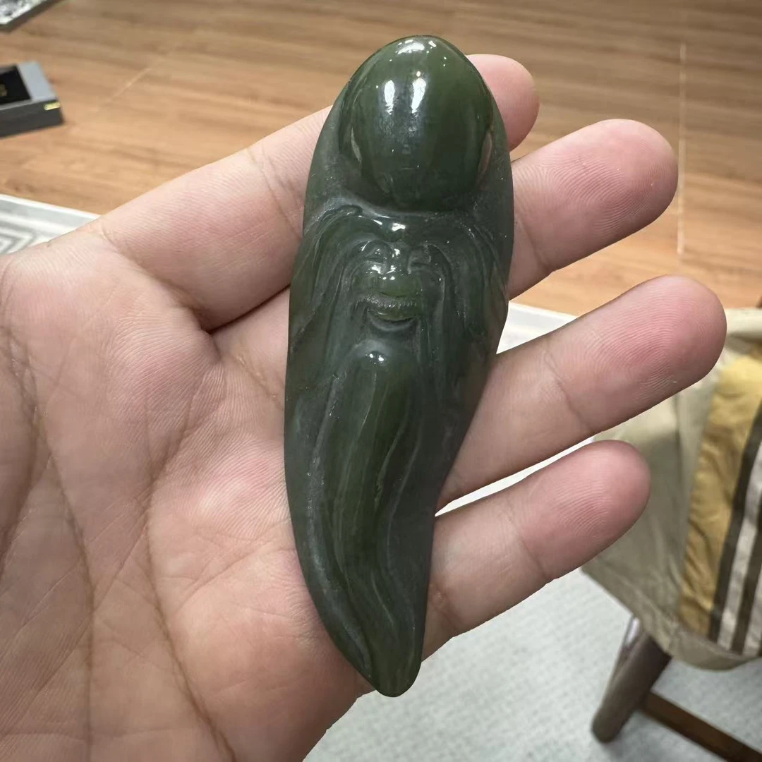 和田玉项链苏工一鸣惊人文玩