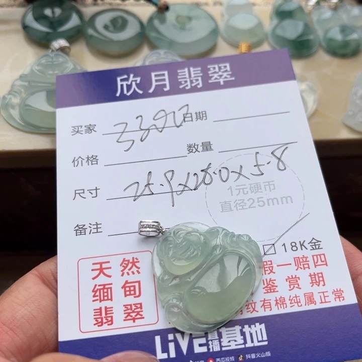 【闪购商品】翡翠颈饰未镶嵌天然
