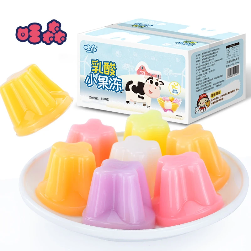 【陈三废专属】旺森乳酸果冻五口味混合夏天冷冻儿童零食