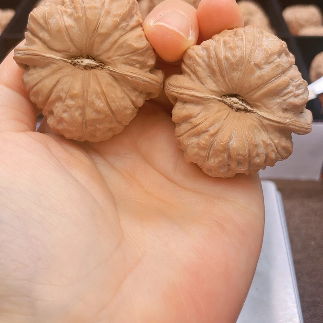 文玩核桃把件46大肚南瓜墩