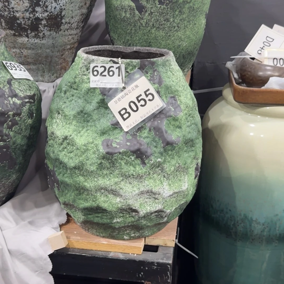 一****景德镇高温花瓶陶瓷景德镇高温花瓶编码b055默认无孔