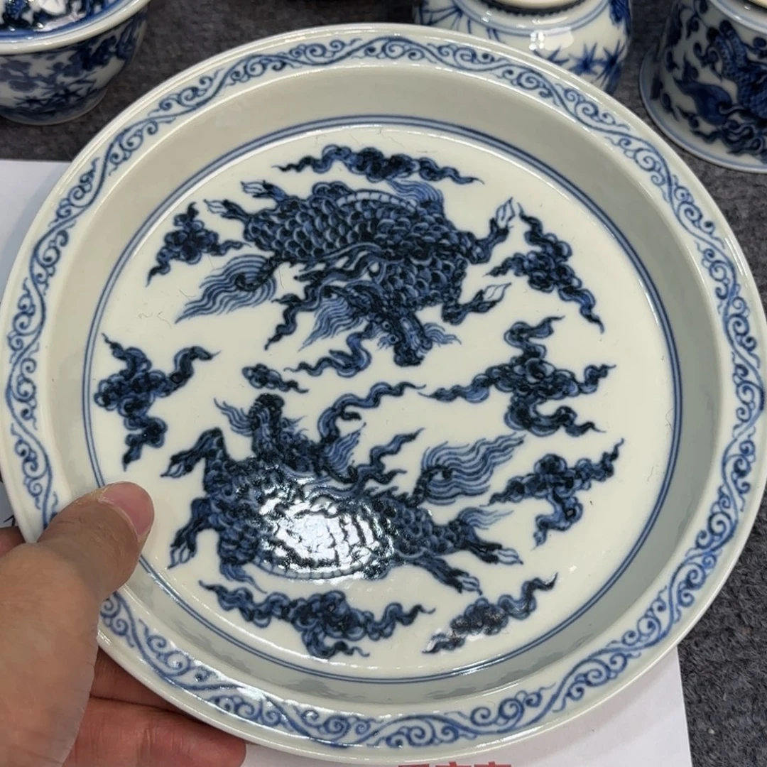 杯子瓷当代仿古精品全手工
