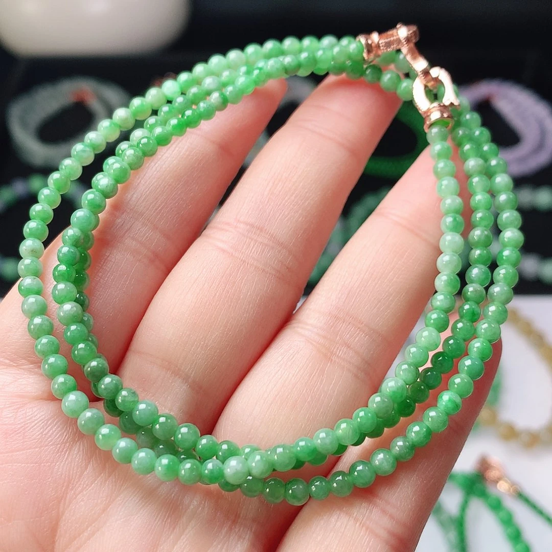 翡翠未镶嵌手链翡翠