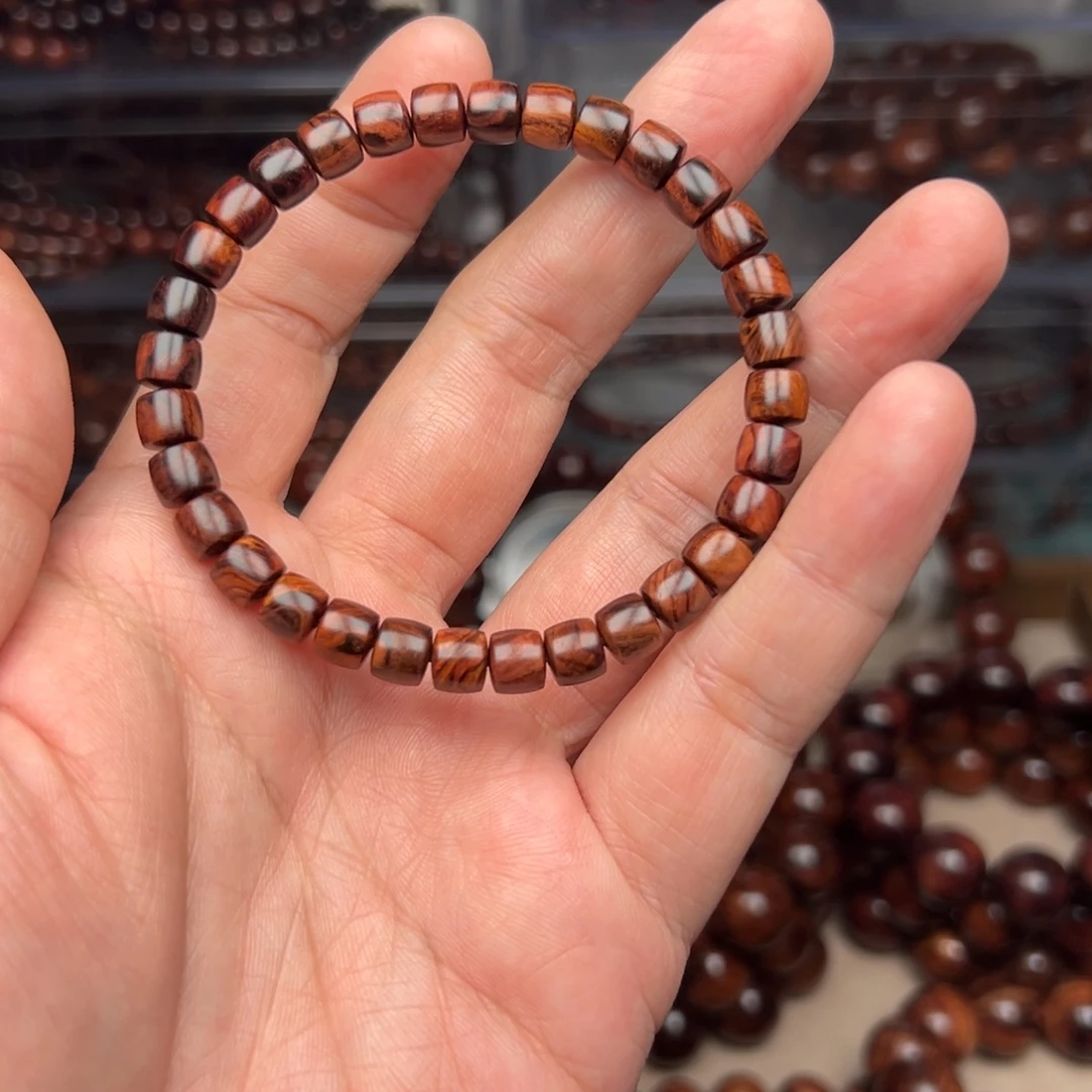 黄花梨/降香黄檀海南黄花梨老料紫油梨多彩6x7瘤疤精工直切