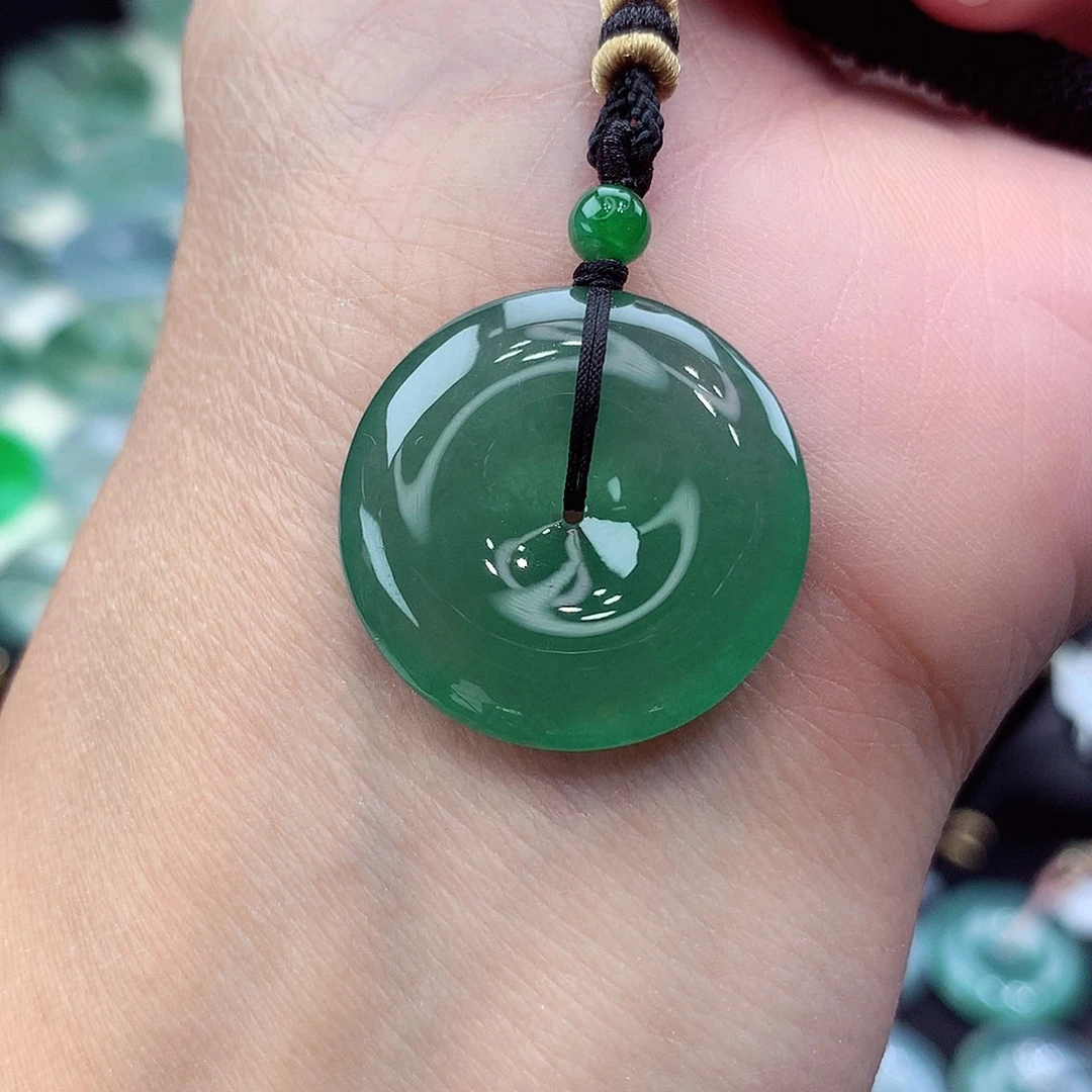 颈饰未镶嵌翡翠编号12尺寸23.8-4.9