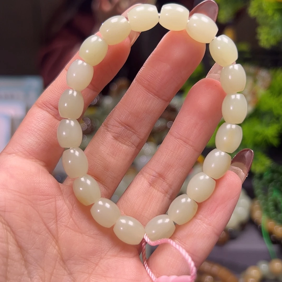 和田玉未镶嵌手串