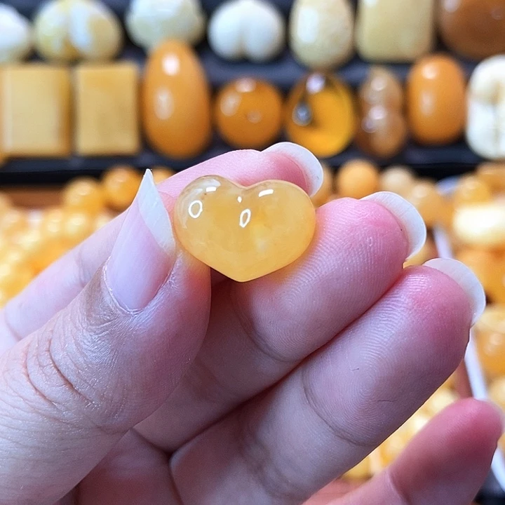 蜜蜡未镶嵌吊坠(不含链)