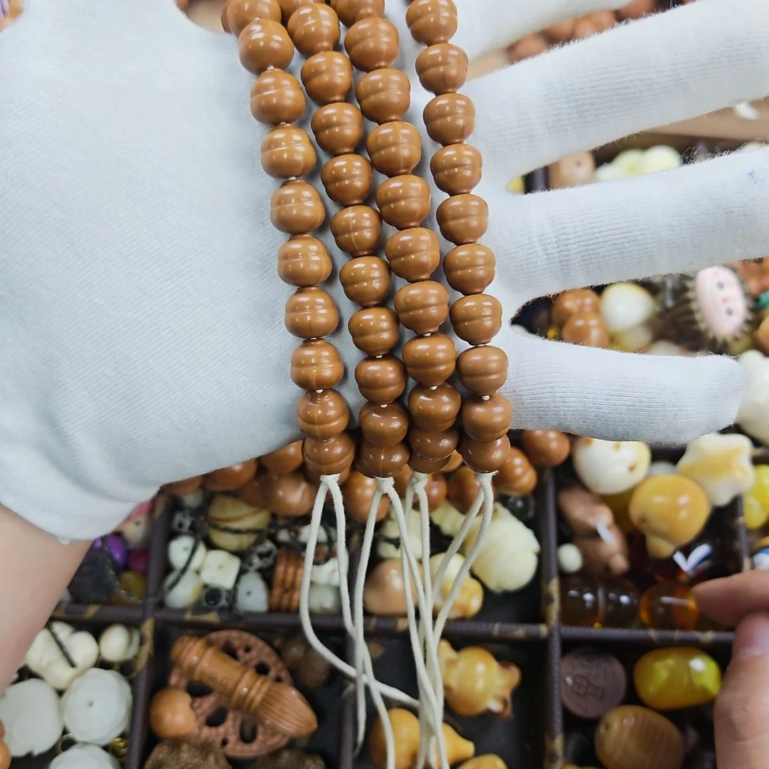 吊坠猴头核桃葫芦手串