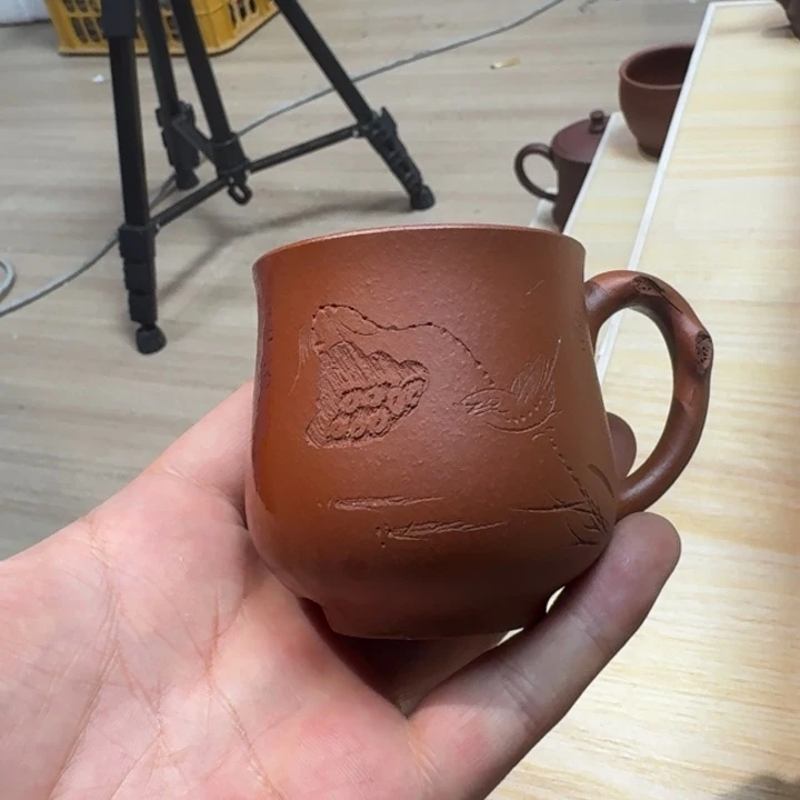 紫砂茶壶宜兴紫砂微瑕