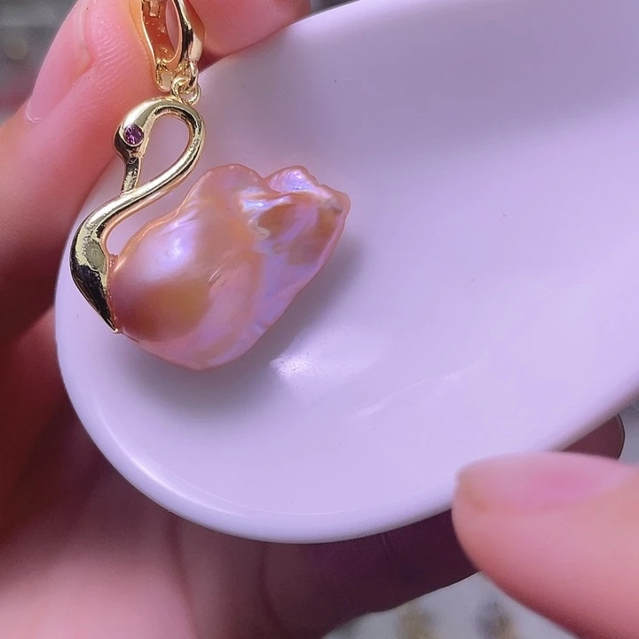 颈饰合金淡水珍珠10