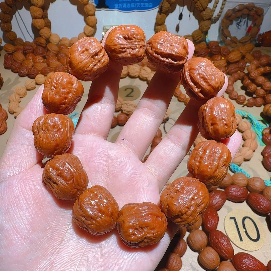 文玩核桃吊坠寿星蛙