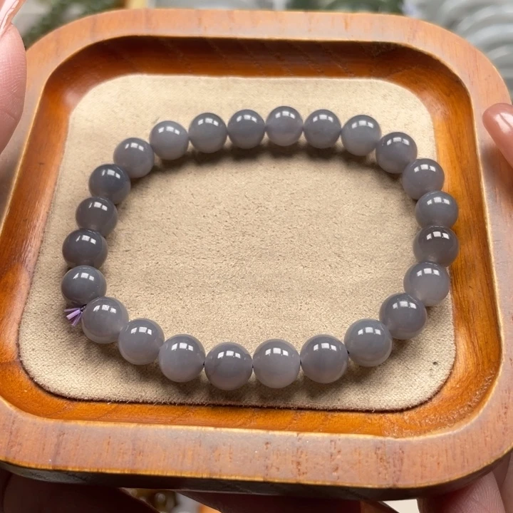 和田玉手串8mm未镶嵌