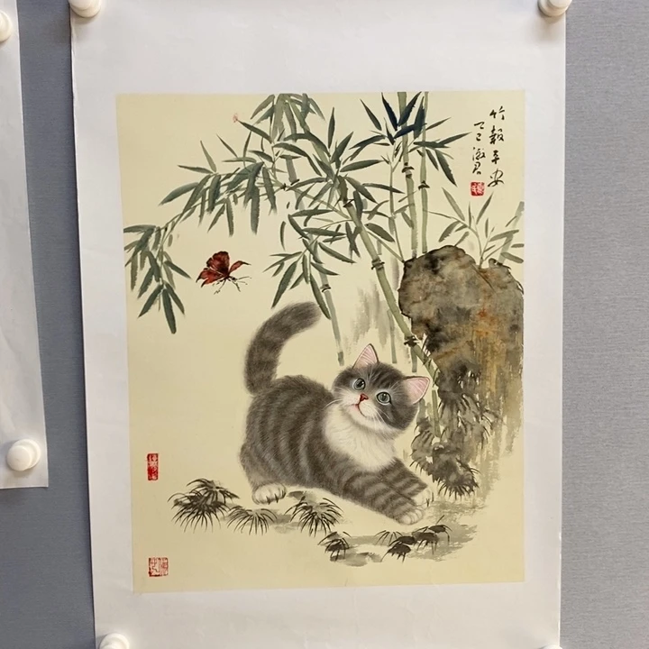 国画亲笔手绘原创