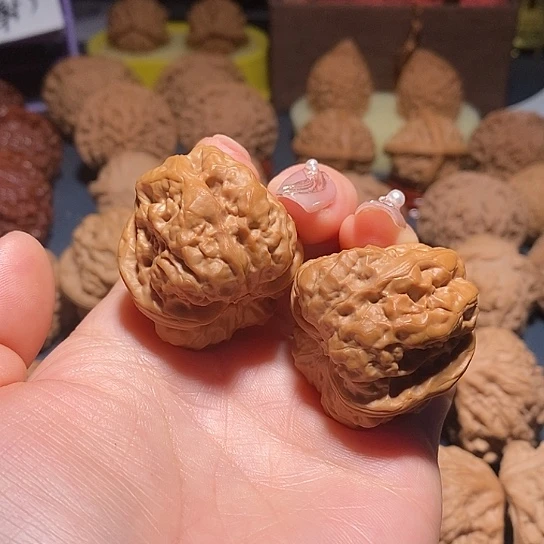 核桃文玩核桃蛤蟆头1号