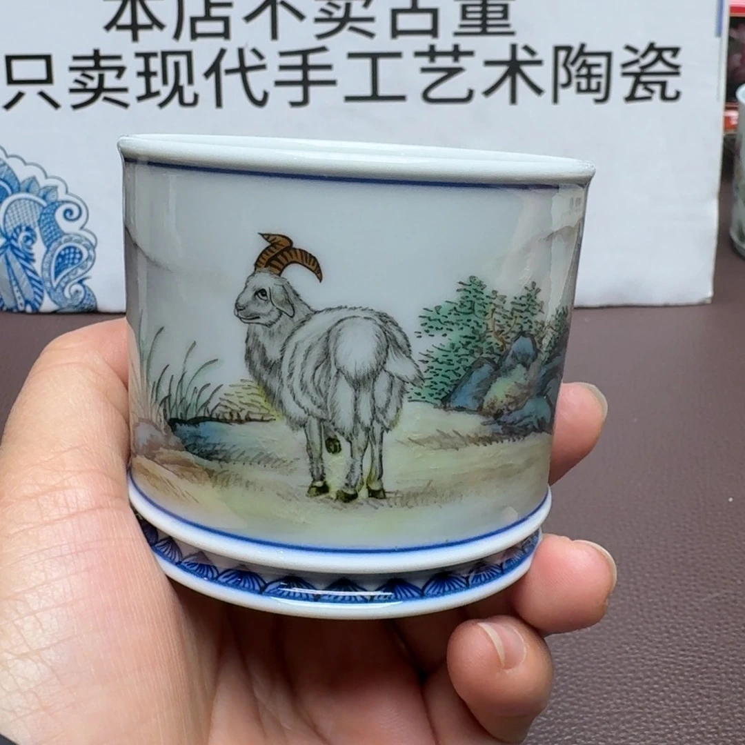 景德镇手工手绘展示